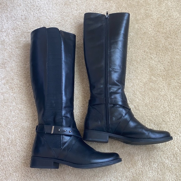 Steven by Steve Madden black boots size 6 - Picture 2 of 8